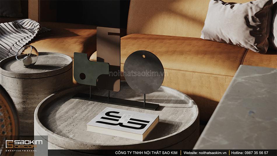 Những món đồ decor độc đáo trong không gian phòng khách