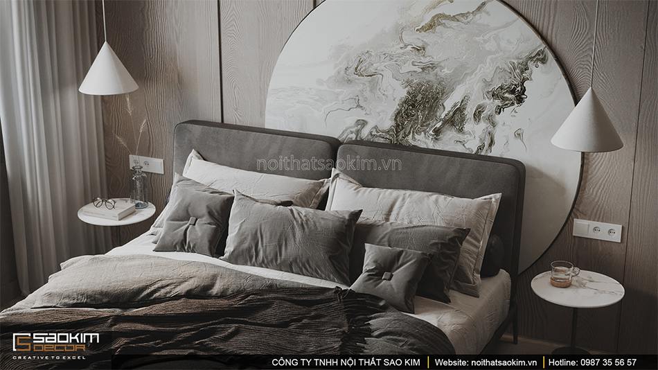 Thiết kế phòng ngủ chung cư Vinhomes Smart City