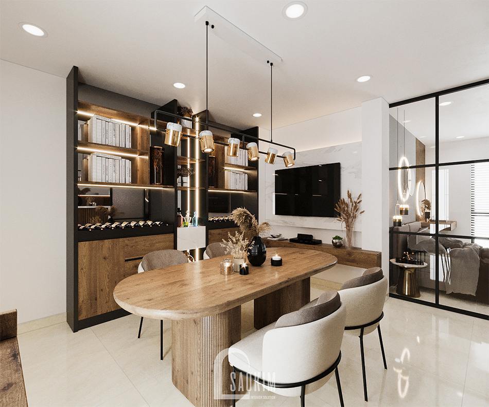 Thiết Kế Căn Hộ Studio 45m2 Tây Hồ