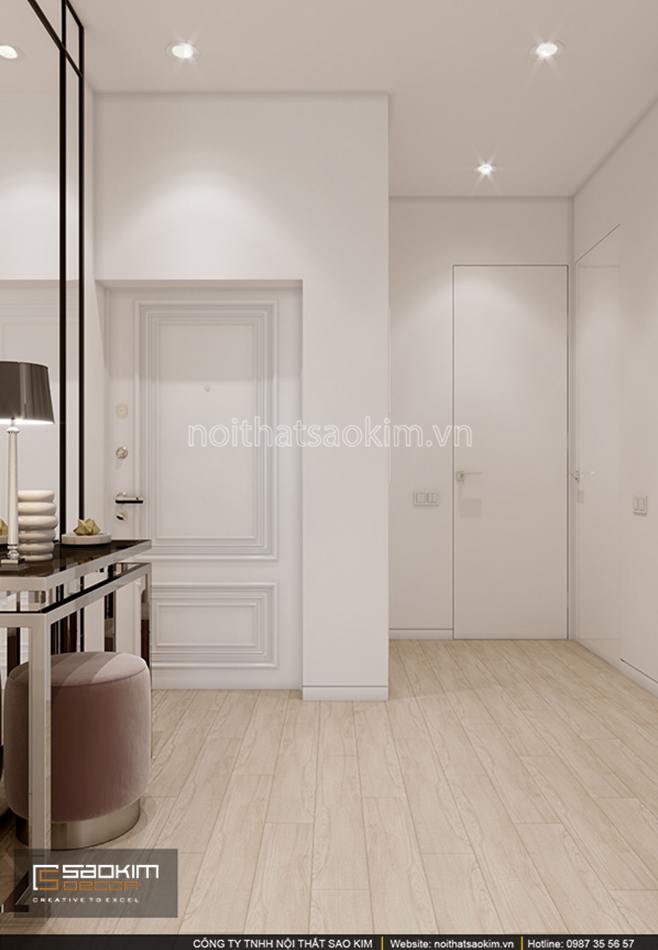 Khu vực tiền sảnh căn hộ