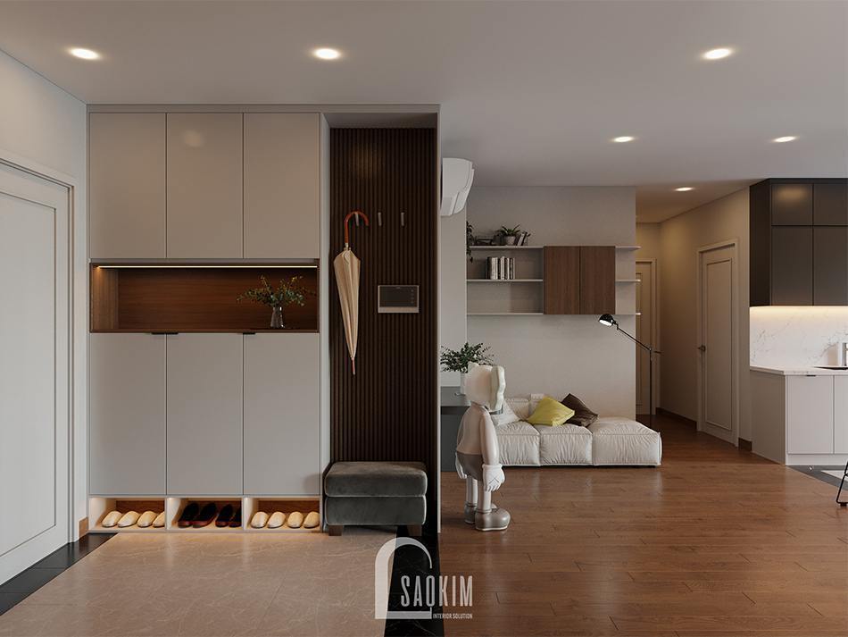 Thiết kế chung cư 150m2 Iris Garden ghi điểm tuyệt đối với phong cách hiện đại