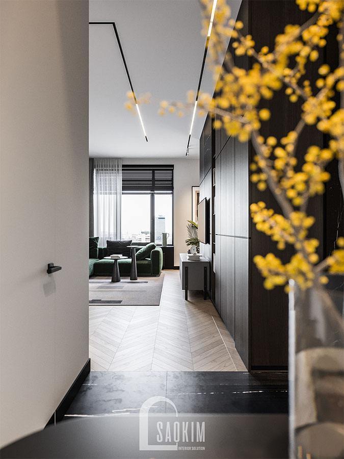 Không gian phòng ăn phóng khoáng, cởi mở