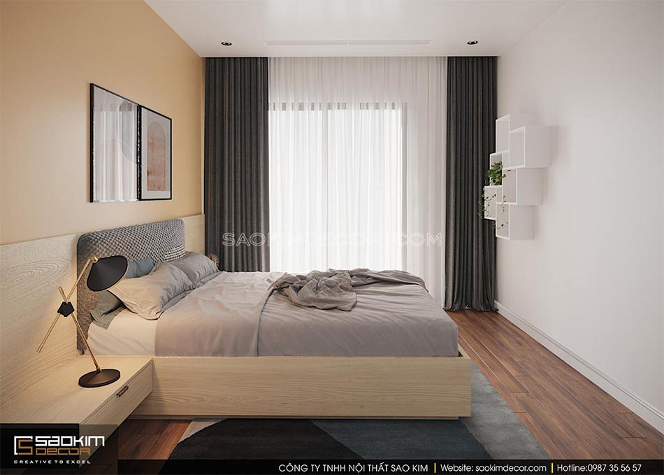 Thiết kế phòng ngủ chung cư phong cách Đài Loan