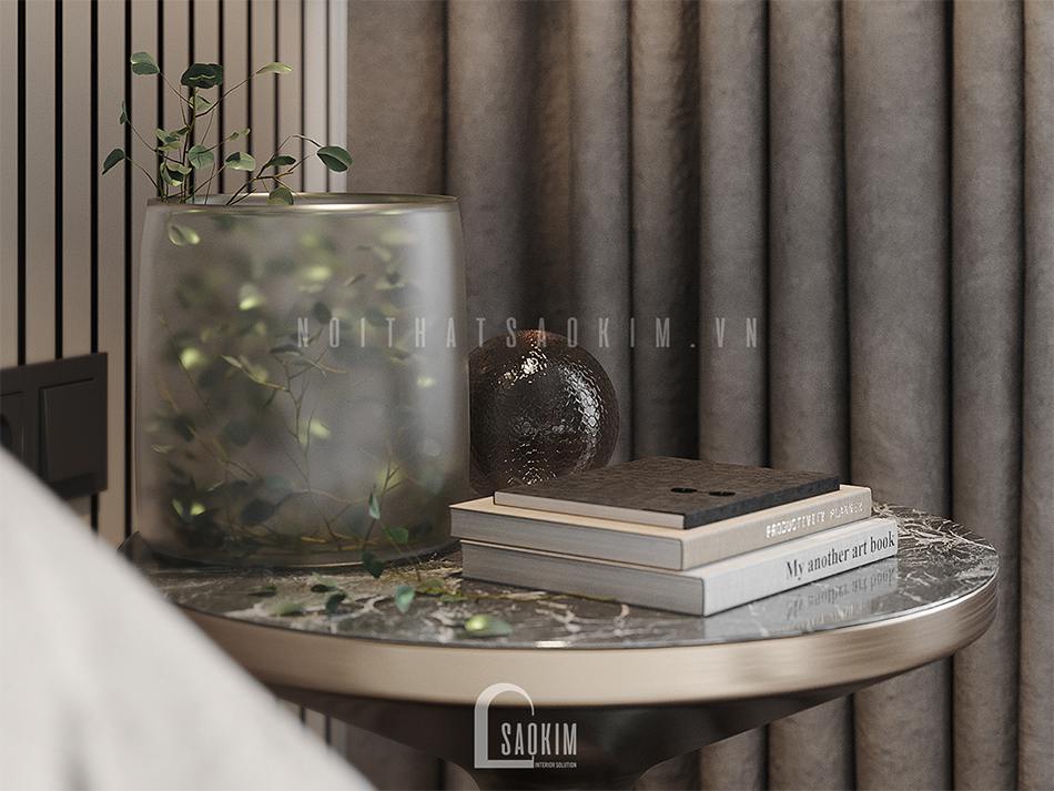 Thiết kế nội thất phòng ngủ chung cư 3 phòng ngủ The Zen Gamuda 157m2 vẻ đẹp hiện đại, tinh tế