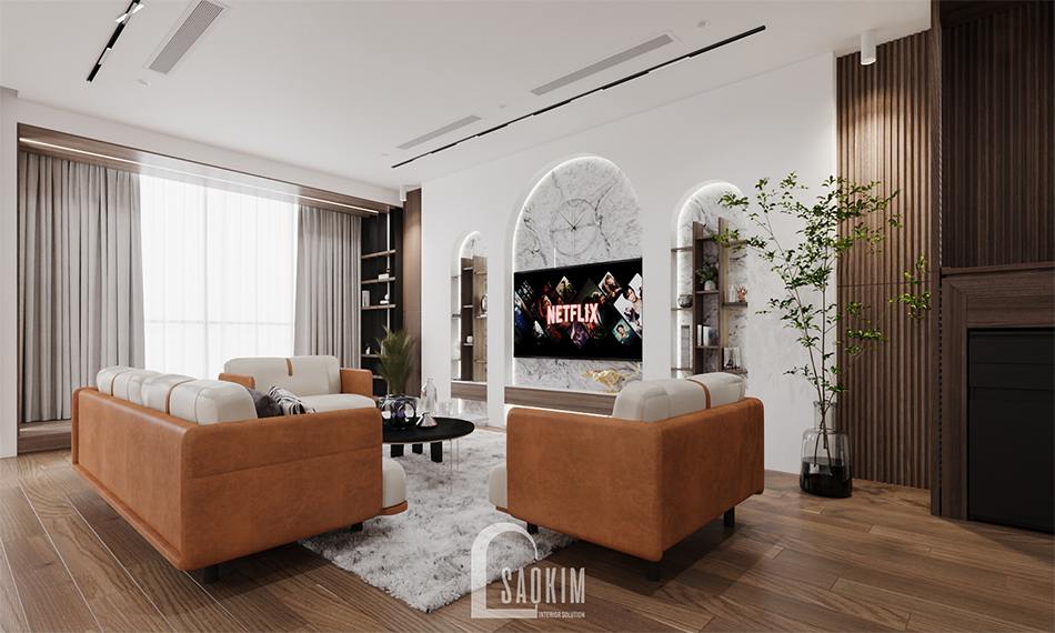 Thiết kế chung cư 3 phòng ngủ The Zen Gamuda mang vẻ đẹp hiện đại, mới lạ