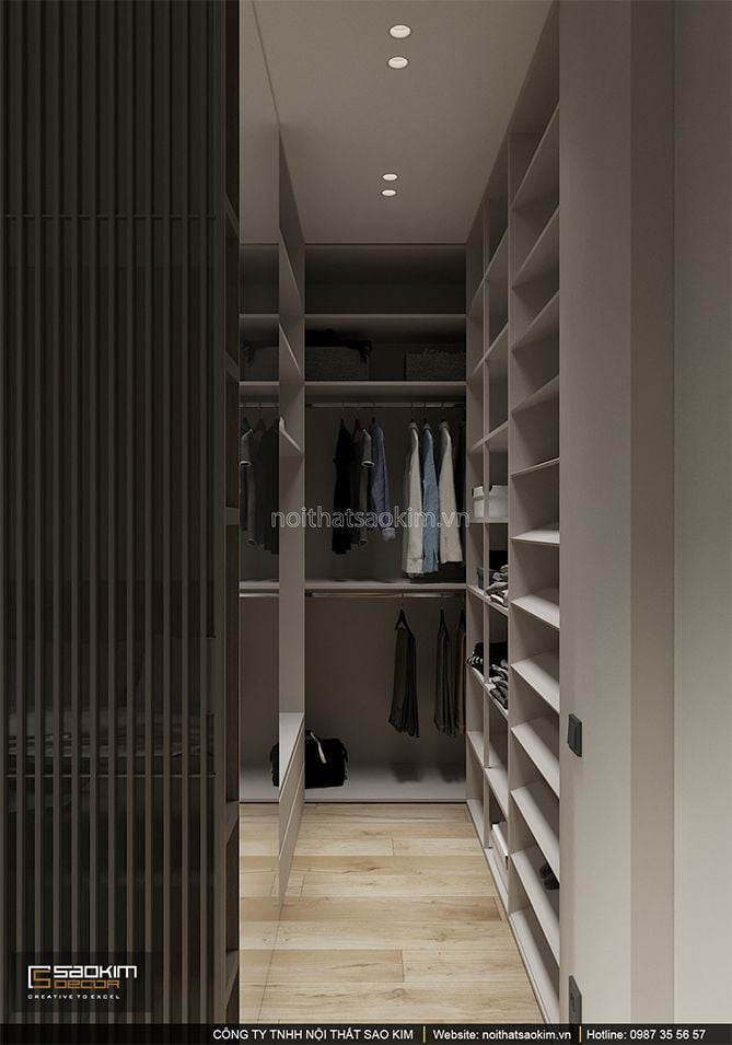 Thiết kế phòng thay đồ