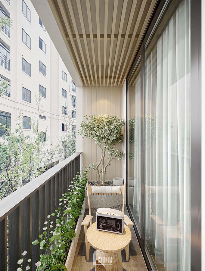 Thiết kế chung cư phong cách Scandinavian Farmhouse dự án Feliz Homes mang đến không gian thư giãn tuyệt vời