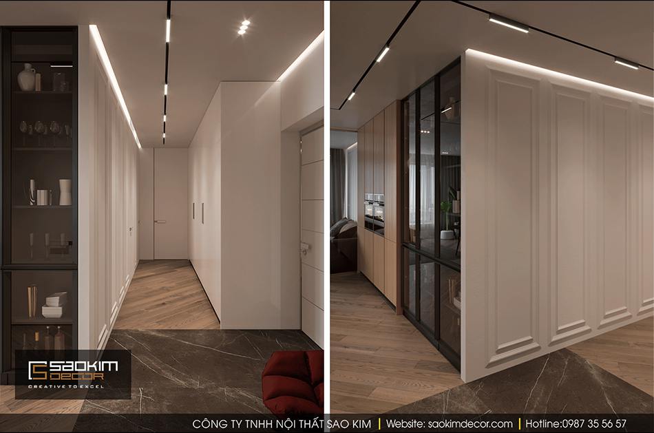 Thiết kế nội thất chung cư Hateco La Roma