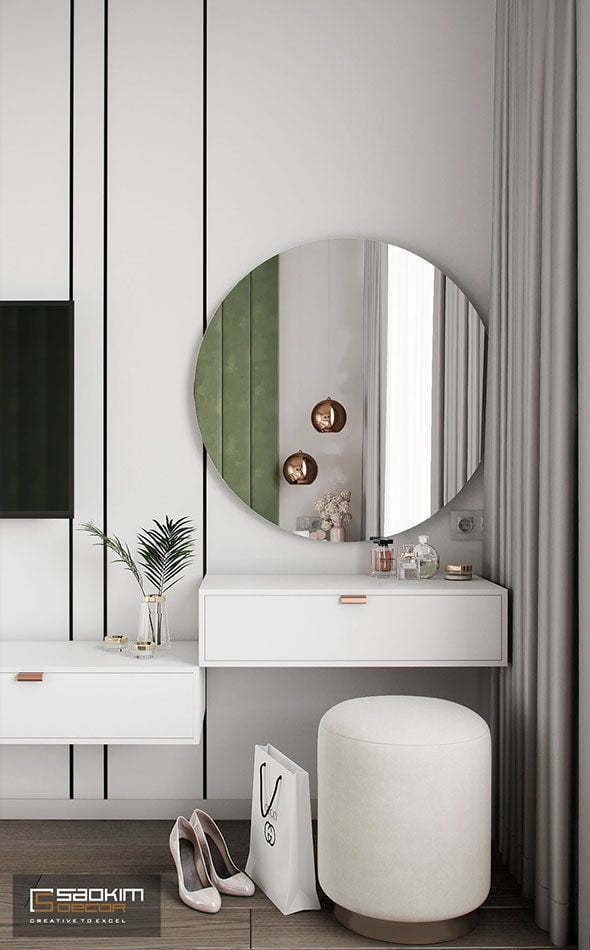 Thiết kế nội thất phòng ngủ chung cư