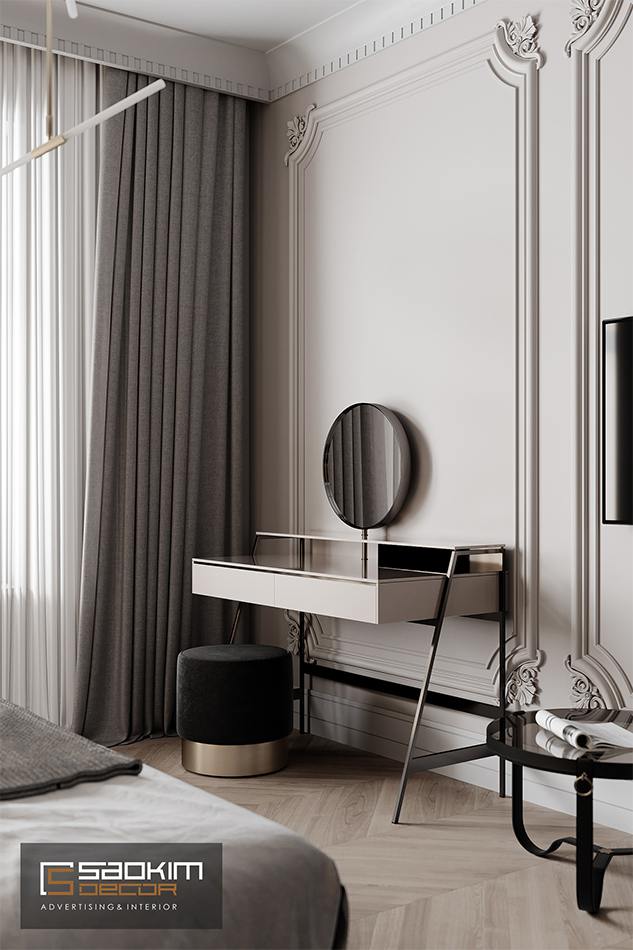 Thiết kế nội thất phòng ngủ master