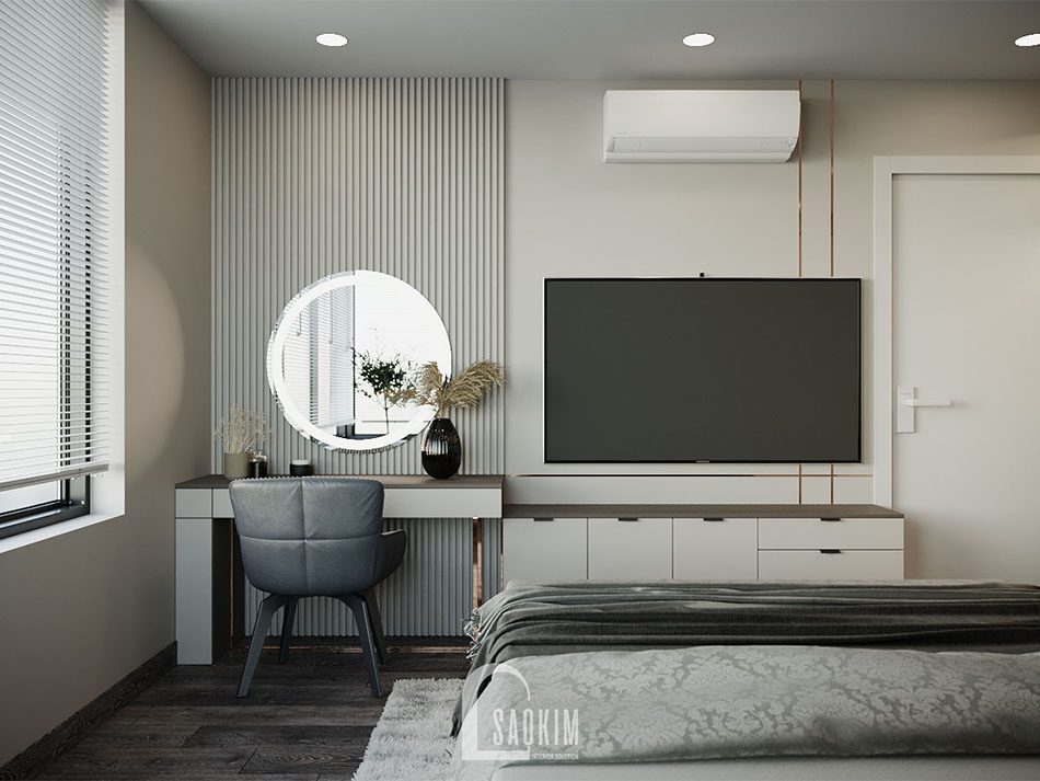 Thiết kế nội thất chung cư cao cấp 150m2 theo phong cách hiện đại