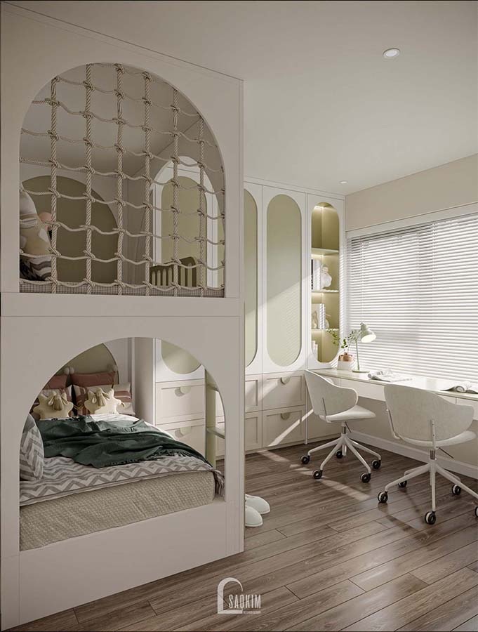 Thiết kế nội thất chung cư phong cách Korean Chic dự án Vinhomes Ocean Park