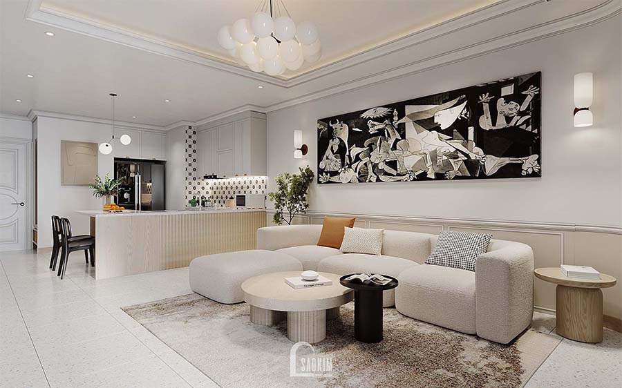 Thiết Kế Nội Thất Chung Cư Royal City Mang Vẻ Đẹp Thanh Lịch, Trang Nhã Của Phong Cách Scandinavian Farm House