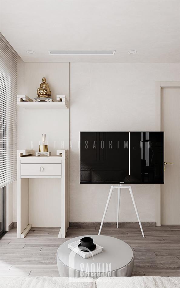 Thiết kế loại bỏ những đồ nội thất không cần thiết trong căn hộ