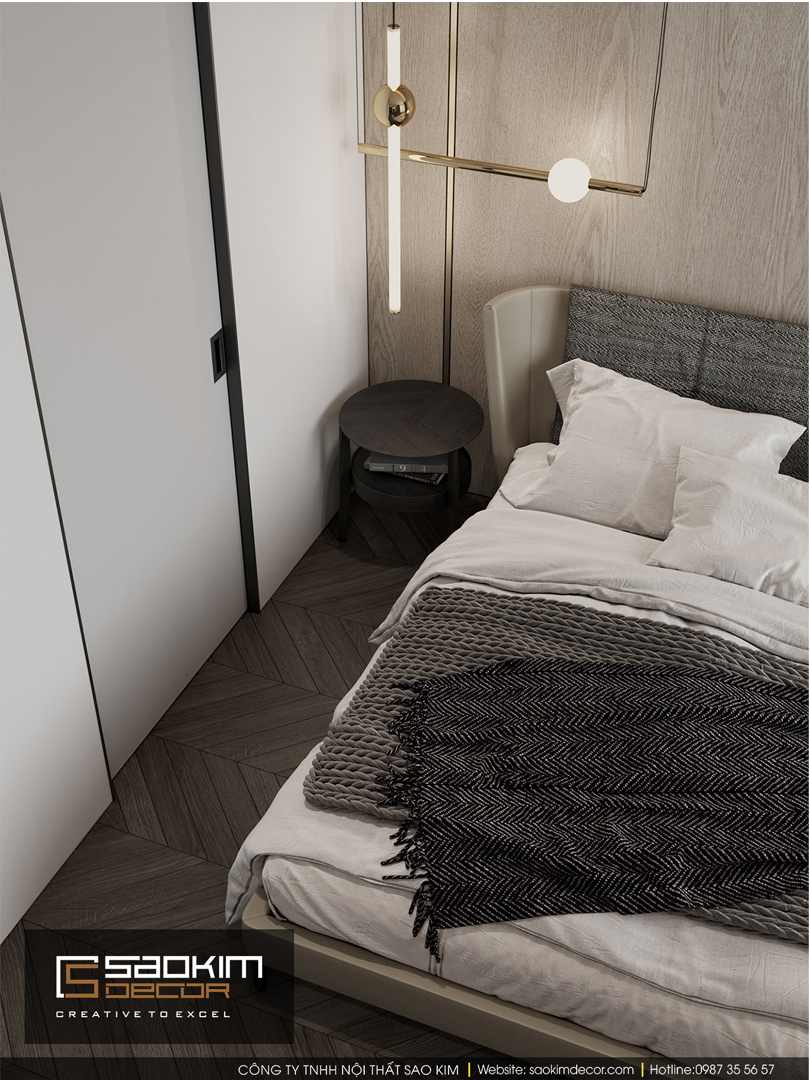 Thiết kế phòng ngủ master