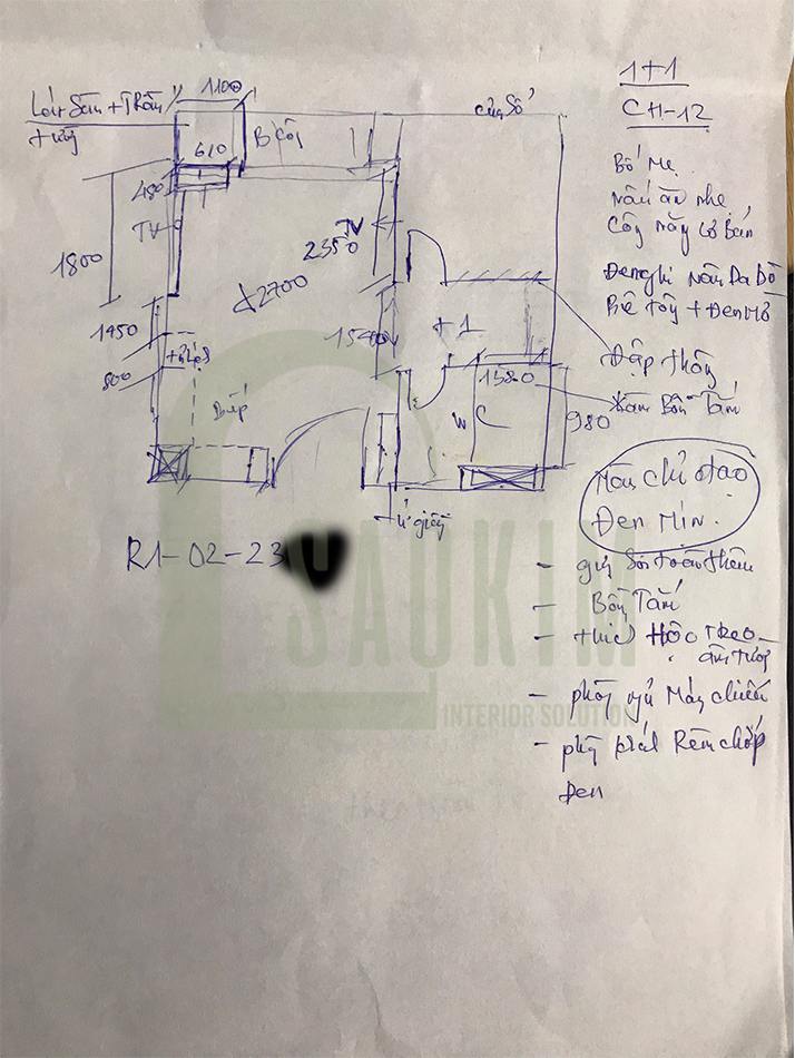 Yêu cầu thiết kế căn hộ Vinhomes Ocean Park