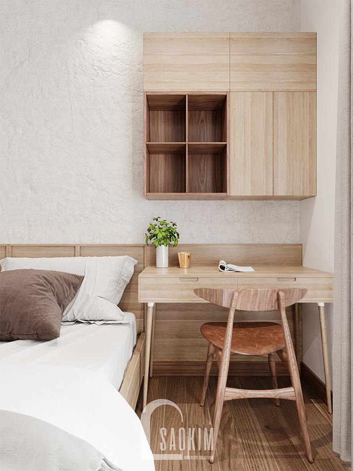 Thiết kế nội thất phòng ngủ master chung cư 157m2