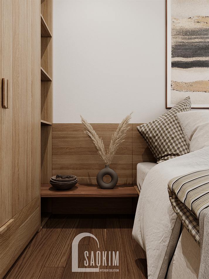 Thiết kế nội thất phòng ngủ chung cư đẹp