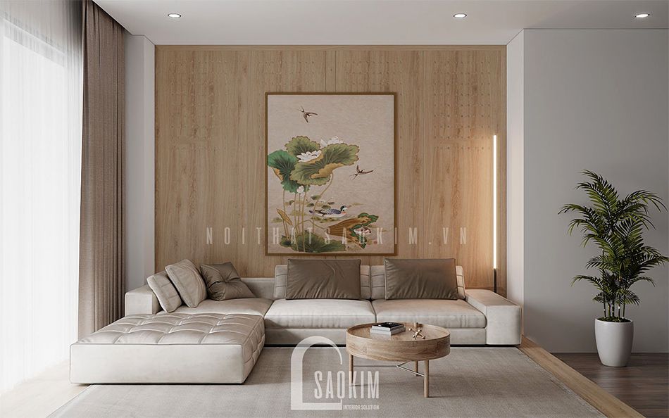 Thiết Kế Nội Thất Royal City 140m2 Sang Trọng, Thanh Thoát Kết Hợp Phong Cách Hiện Đại Và Nhật Bản