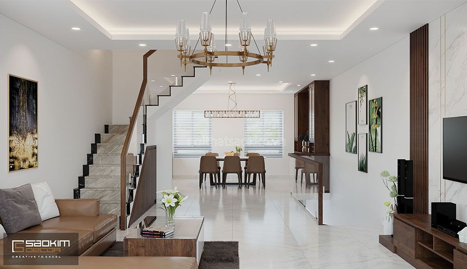 Thiết kế nhà liền kề đẹp La Casta Văn Phú