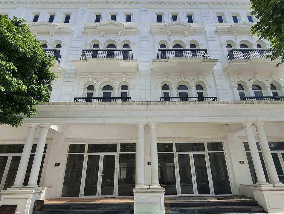 Ảnh chụp hiện trạng 2 căn nhà liền kề trước khi lên thiết kế