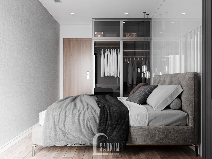 Thiết kế nội thất phòng ngủ 4 nhà phố gọn gàng, ngắn nắp và đầy cá tính