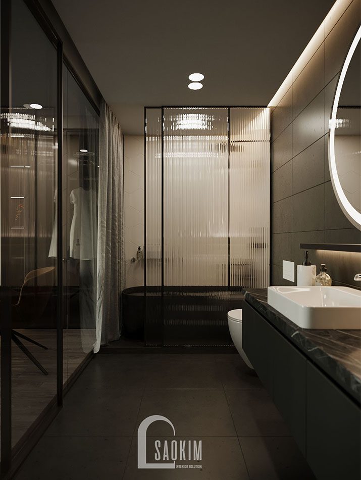 Thiết Kế Nội Thất Phòng Ngủ Chung Cư Cao Cấp TTTM Chợ Mơ