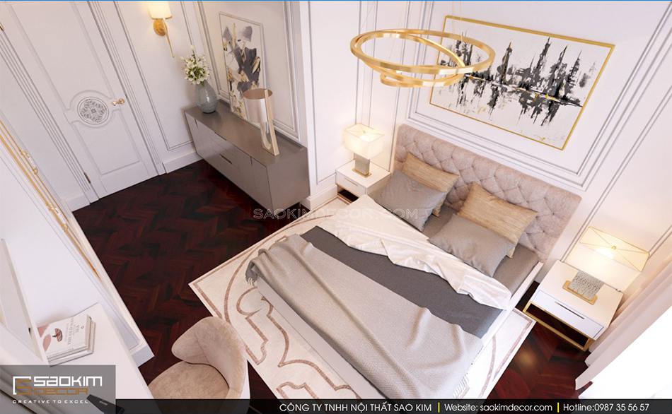 Thiết kế phòng ngủ chung cư cao cấp Royal City