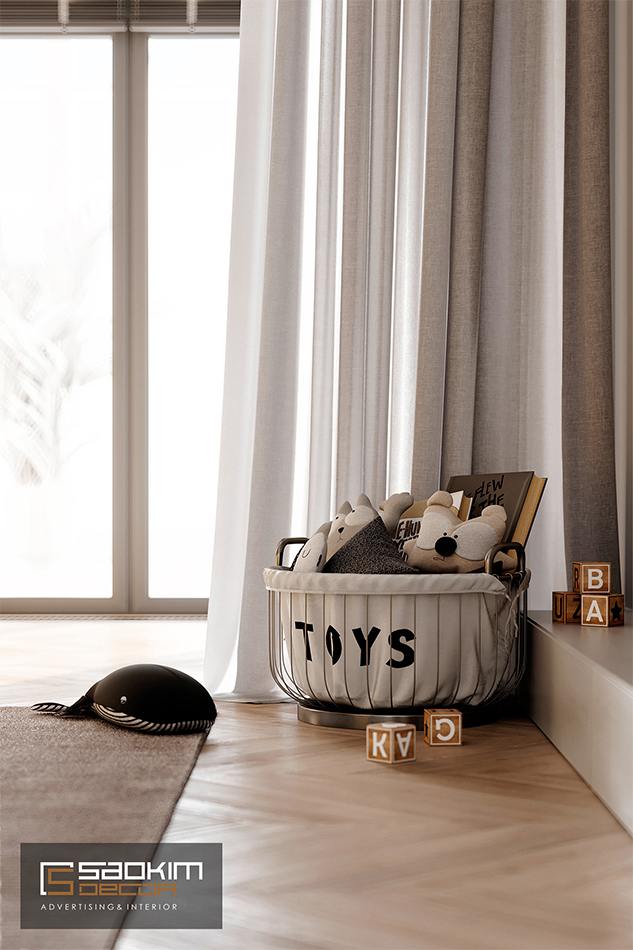 Thiết kế nội thất phòng ngủ cho bé trai