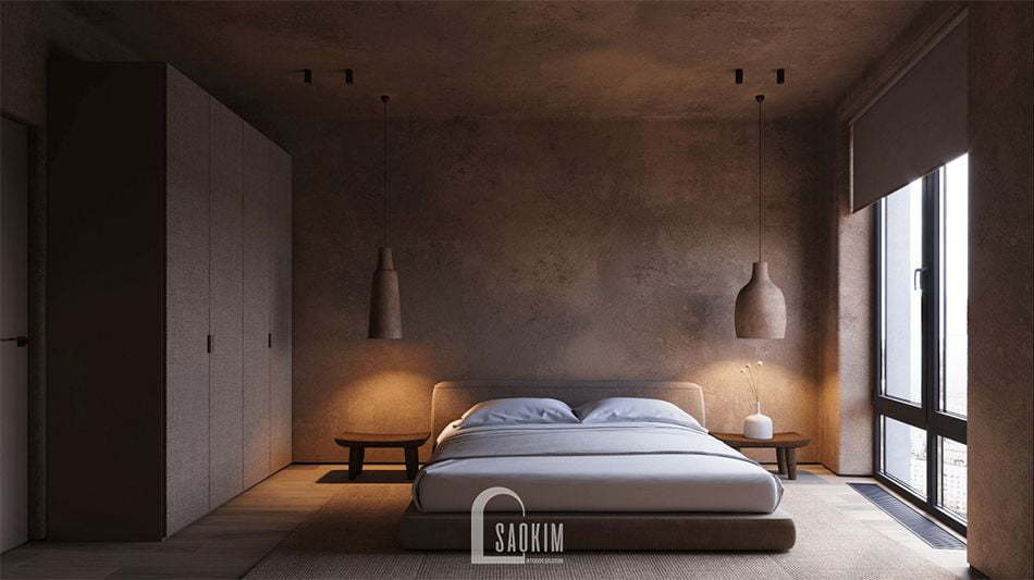 Không gian thiết kế tịnh vắng, rộng thoáng