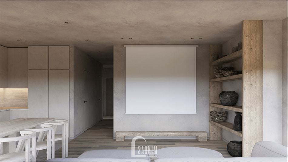 Wabi Sabi tôn vinh vẻ đẹp tự nhien qua các chất liệu đơn sơ, mộc mạc