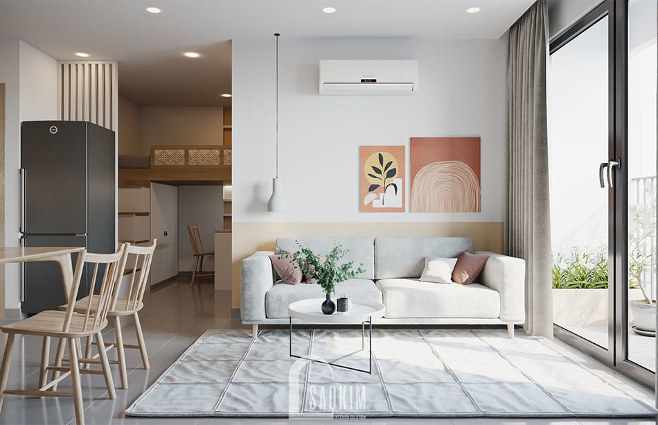 Mẫu Thiết Kế Căn Hộ 1 Phòng Ngủ 1 Chung Cư Vinhomes Smart City