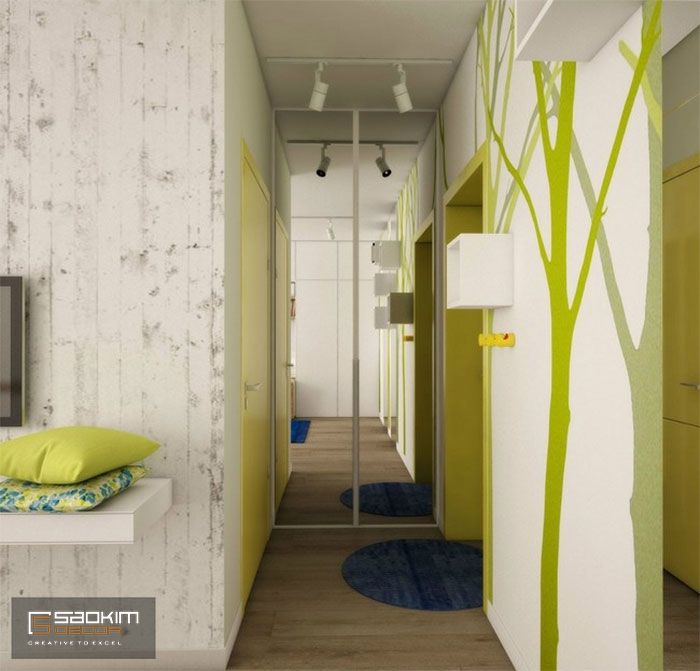 Thiết kế chung cư 25m2 cho thuê