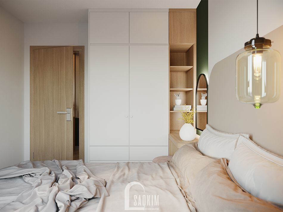 Không gian phòng ngủ Master ấm áp và bình yên