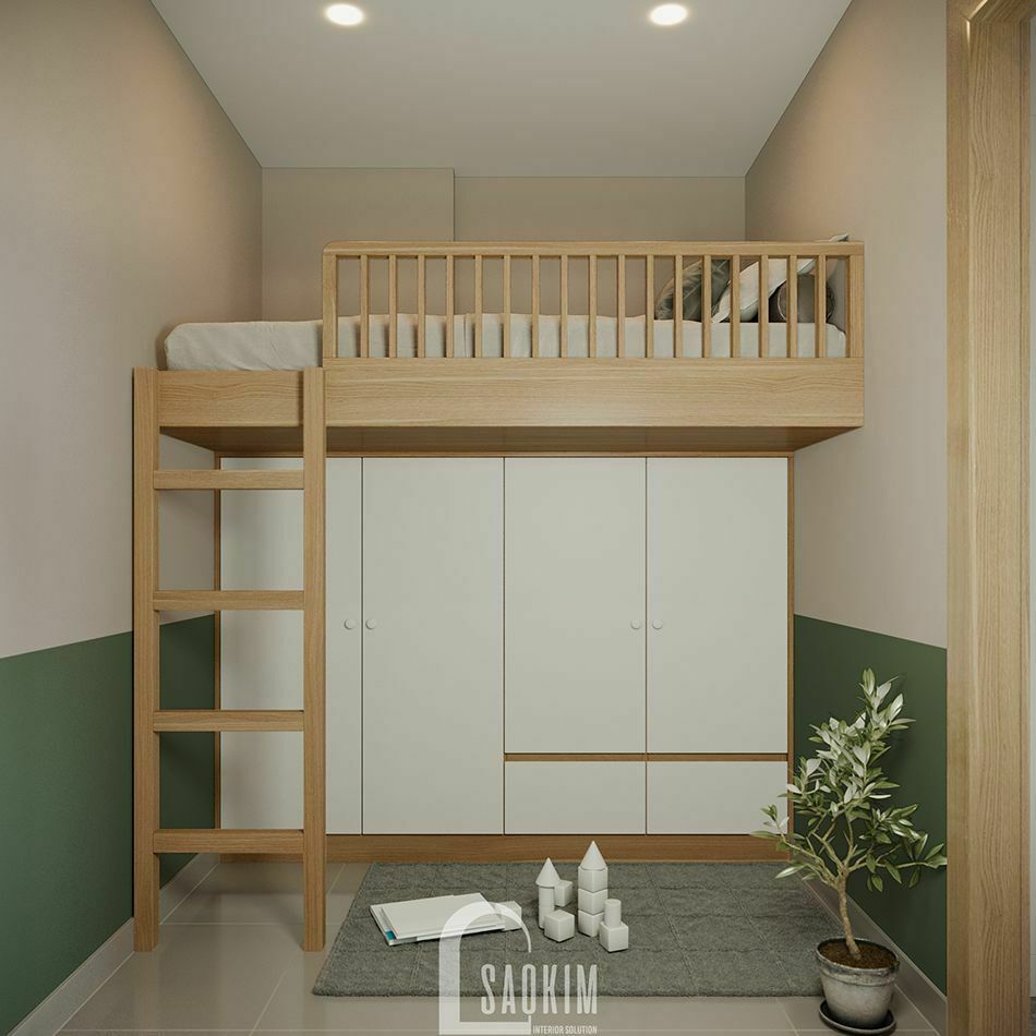 Thiết kế phòng đa năng với nội thất thông minh, tiện dụng