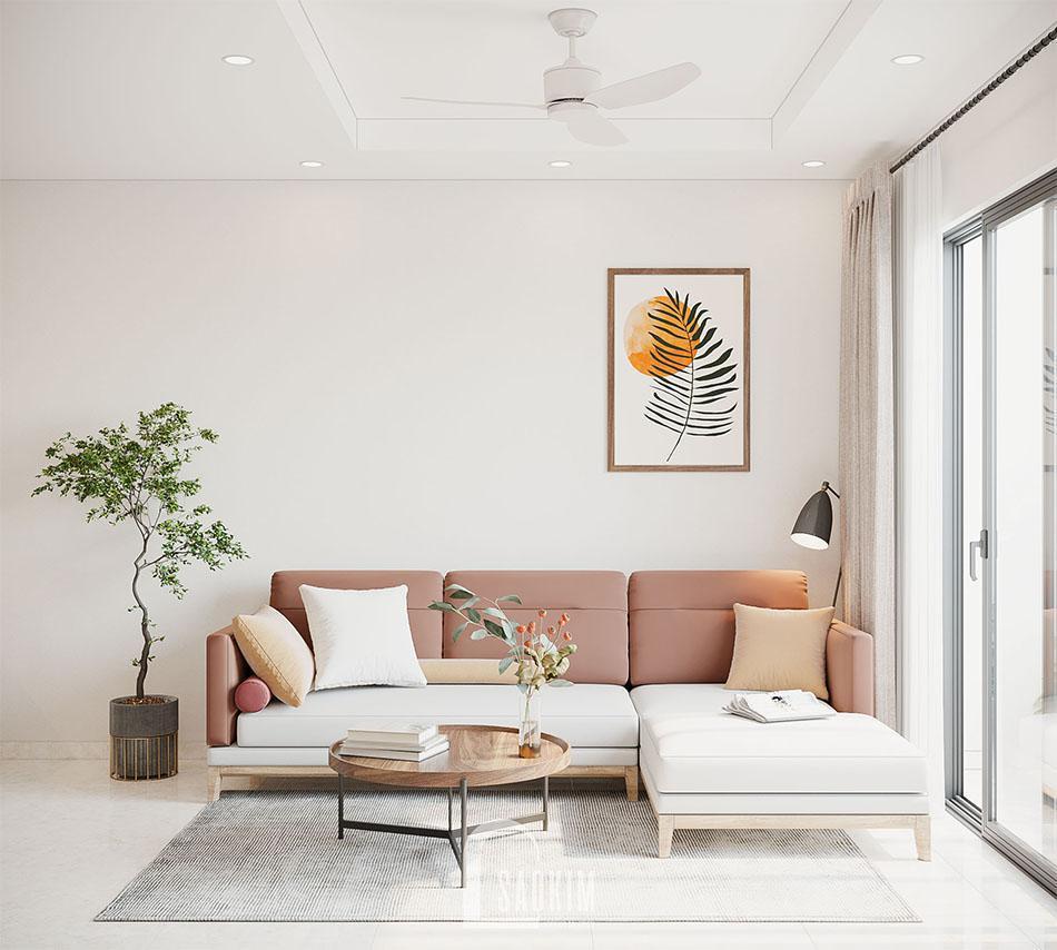 Mẫu Thiết Kế Căn Hộ Đẹp 87m2 Chung Cư PCC1 Thanh Xuân