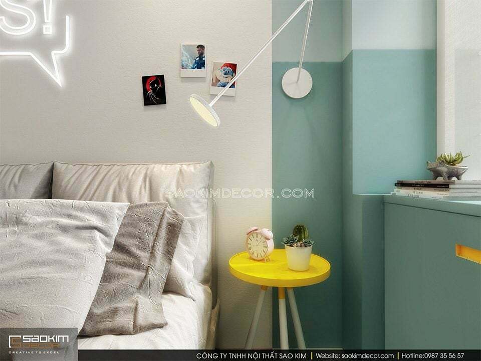 Chi tiết trang trí độc đáo, nhỏ xinh mang đến cảm giác thích thú, thoải mái