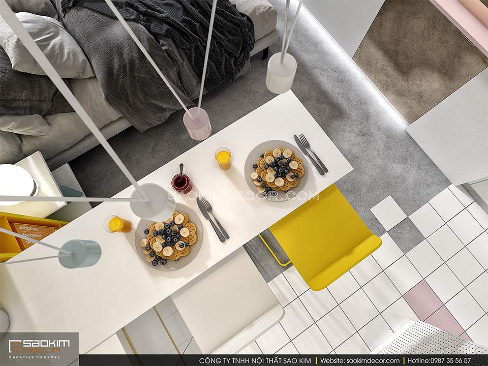 Các chi tiết nhấn nhá tạo nên nét riêng cho không gian sống của gia chủ