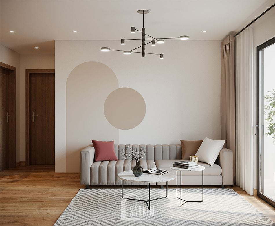 Mẫu Thiết Kế Thi Công Căn Hộ 84m2 Grand Sài Đồng