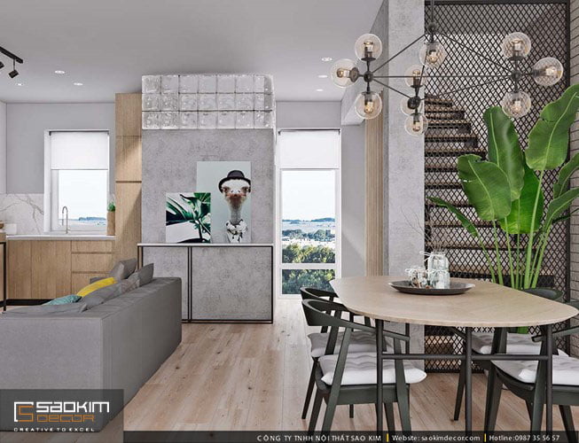 Thiết kế căn hộ đẹp, độc đáo