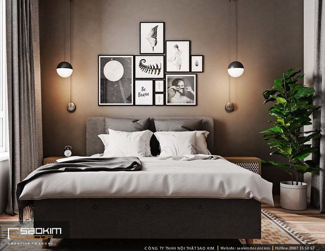 Thiết kế phòng ngủ căn hộ