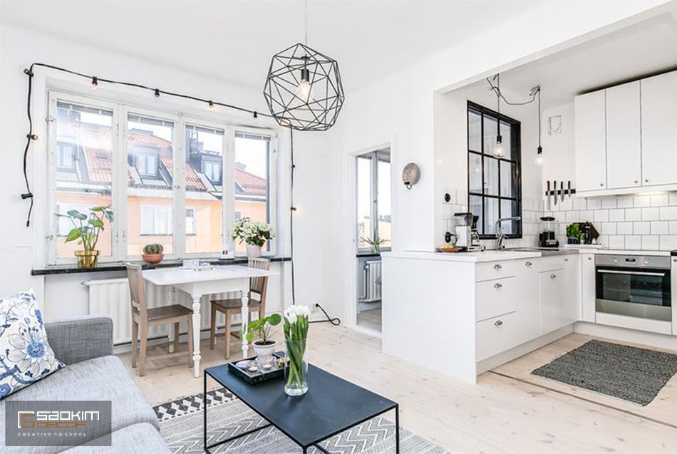 Căn hộ rộng thoáng, tiện nghi hơn với phong cách Scandinavian