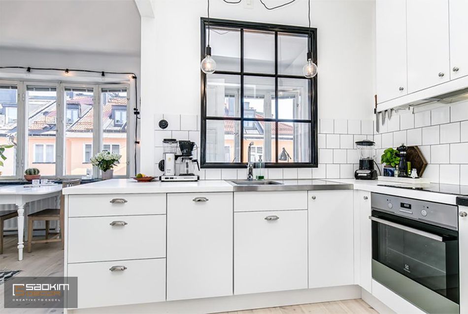 Không gian bếp hiện đại và tiện nghi