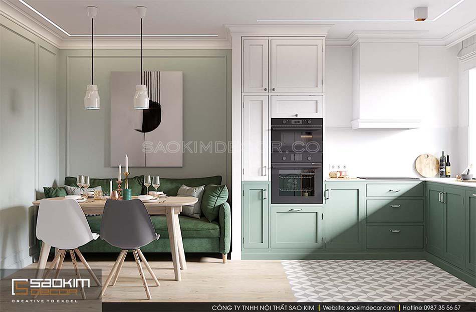 Thiết kế căn hộ chung cư 60m2