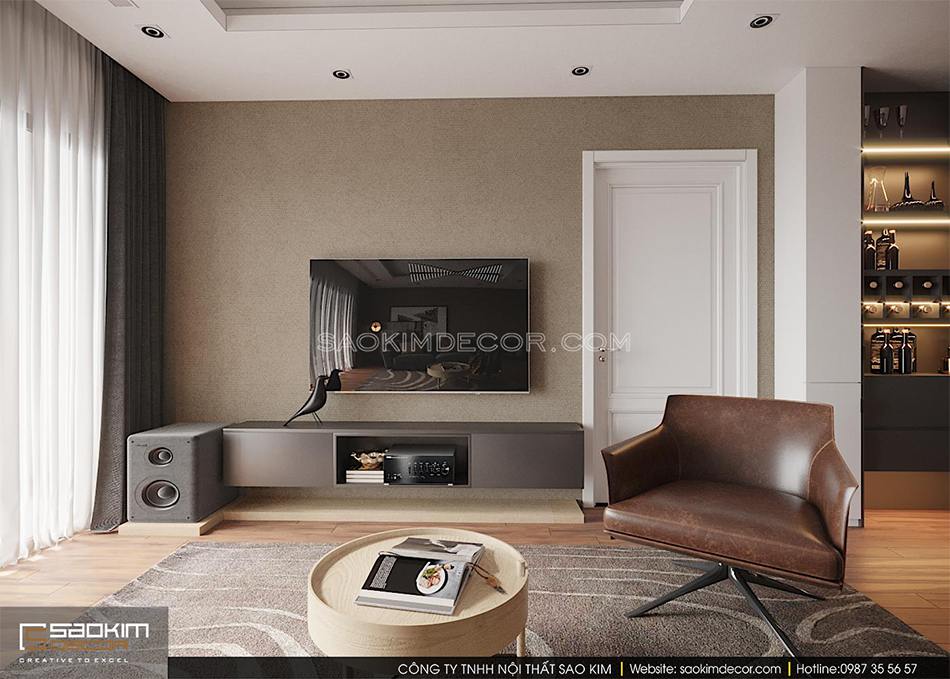 Thiết kế chung cư phong cách Đài Loan