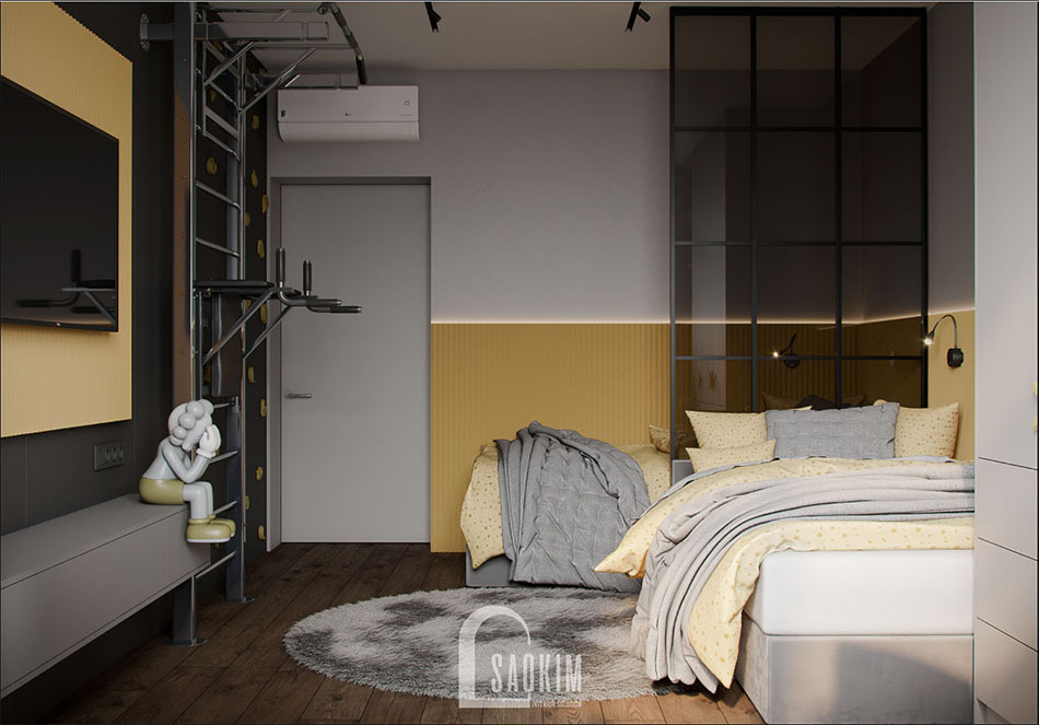 Thiết kế nội thất phòng ngủ cho bé