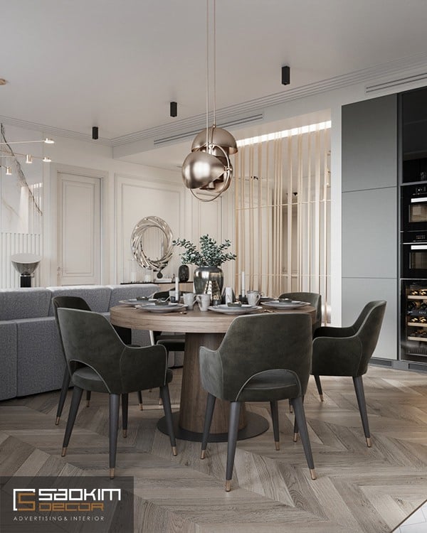 Thiết kế chung cư đẹp, tiện nghi nâng cao giá trị sử dụng và đẳng cấp của gia chủ