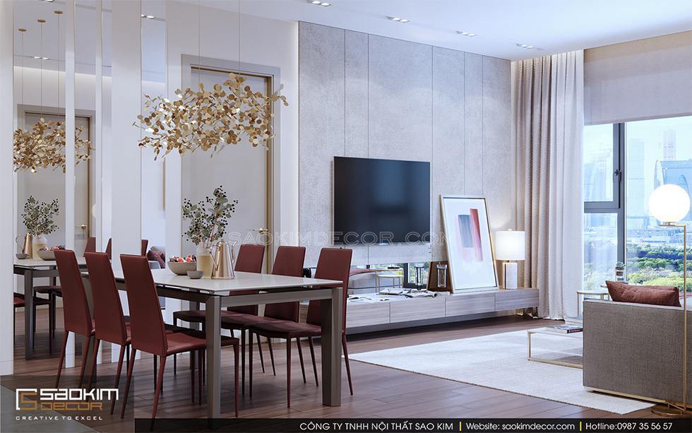 Những vật liệu tạo ra từ công nghệ hiện đại sẽ rất phù hợp với thiết kế nội thất chung cư hiện đại, hay nhà ở