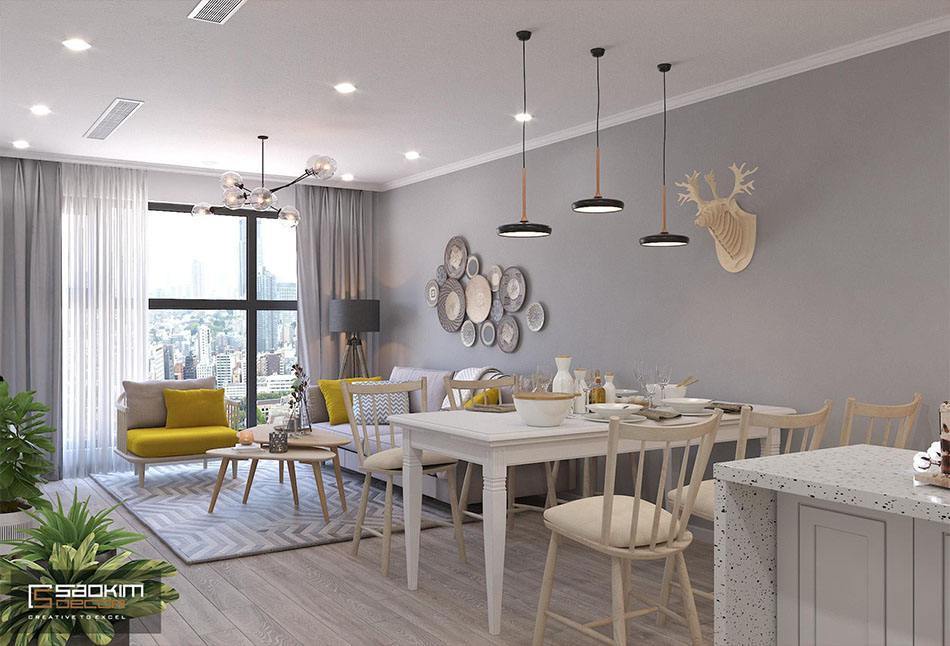 Chọn đèn thả trần mang lại vẻ đẹp tinh tế cho phòng ăn