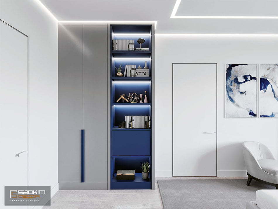 Tạo điểm nhấn chính cho thiết kế nội thất tối giản